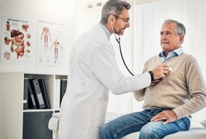 patient gets heart checked