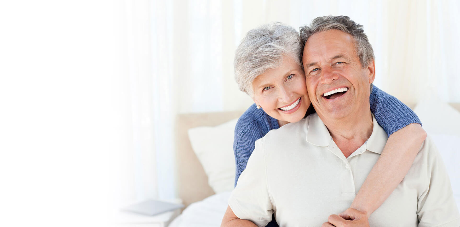 older couple smiling