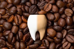 tooth color - before and after coffee