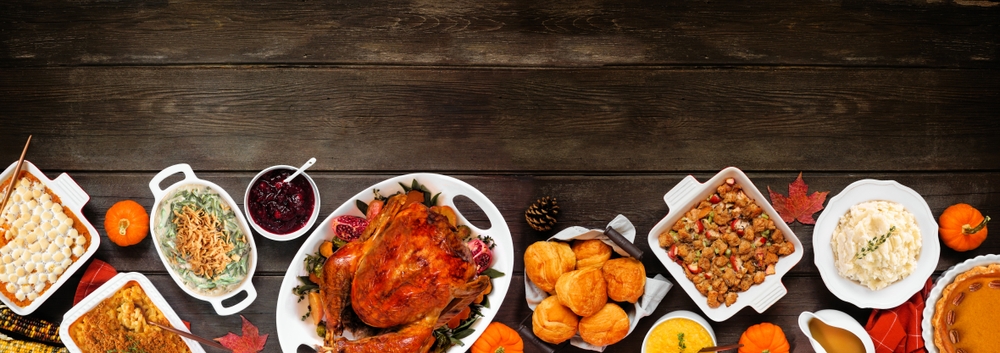 Thanksgiving spread